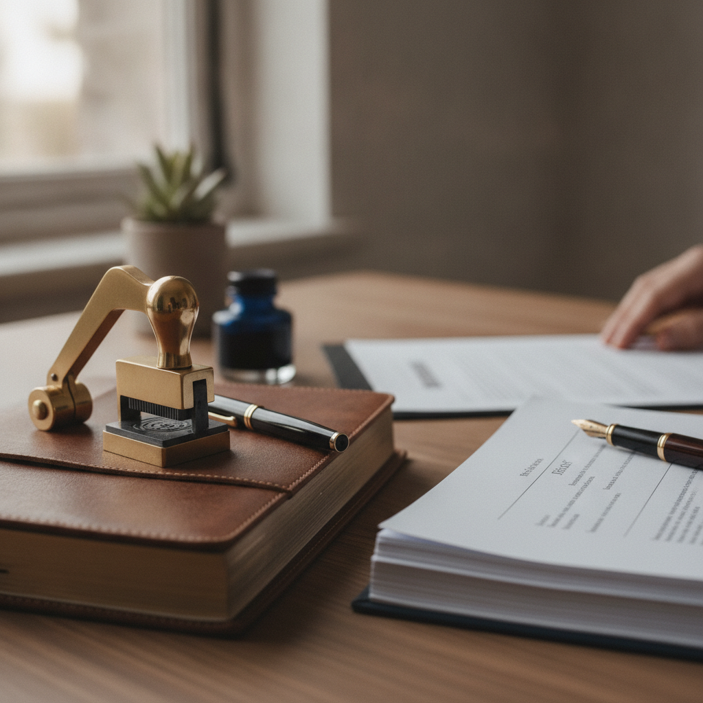 close-up photo of Affidavit Notary Services